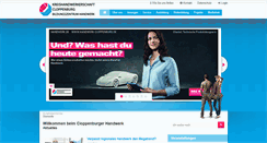 Desktop Screenshot of handwerk-cloppenburg.de